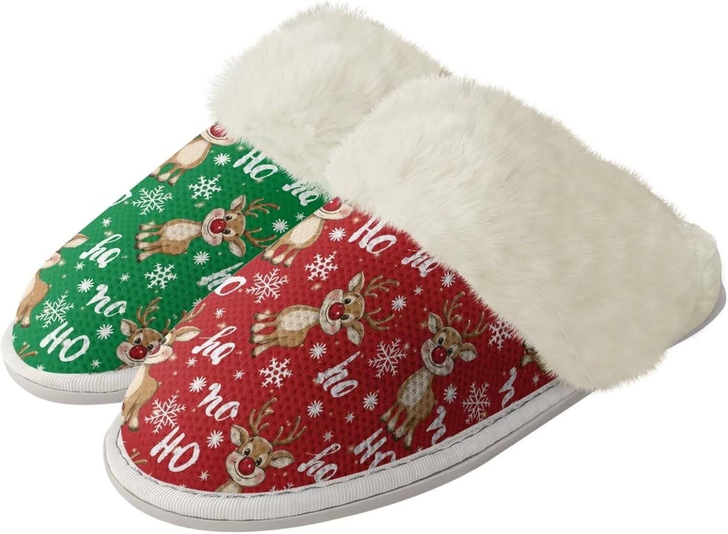 Тапочки Srengjodk Slip-On для дома, тапочки для женщин и мужчин, фланелевые хлопковые тапочки с меховой отделкой, унисекс, размеры 36-47, Christmas Reindeer Print
Тапочки Srengjodk Slip-On для дома, тапочки для женщин и мужчин, фланелевые хлопковые тапочки с меховой отделкой, унисекс, размеры 36-47, Christmas Reindeer Print