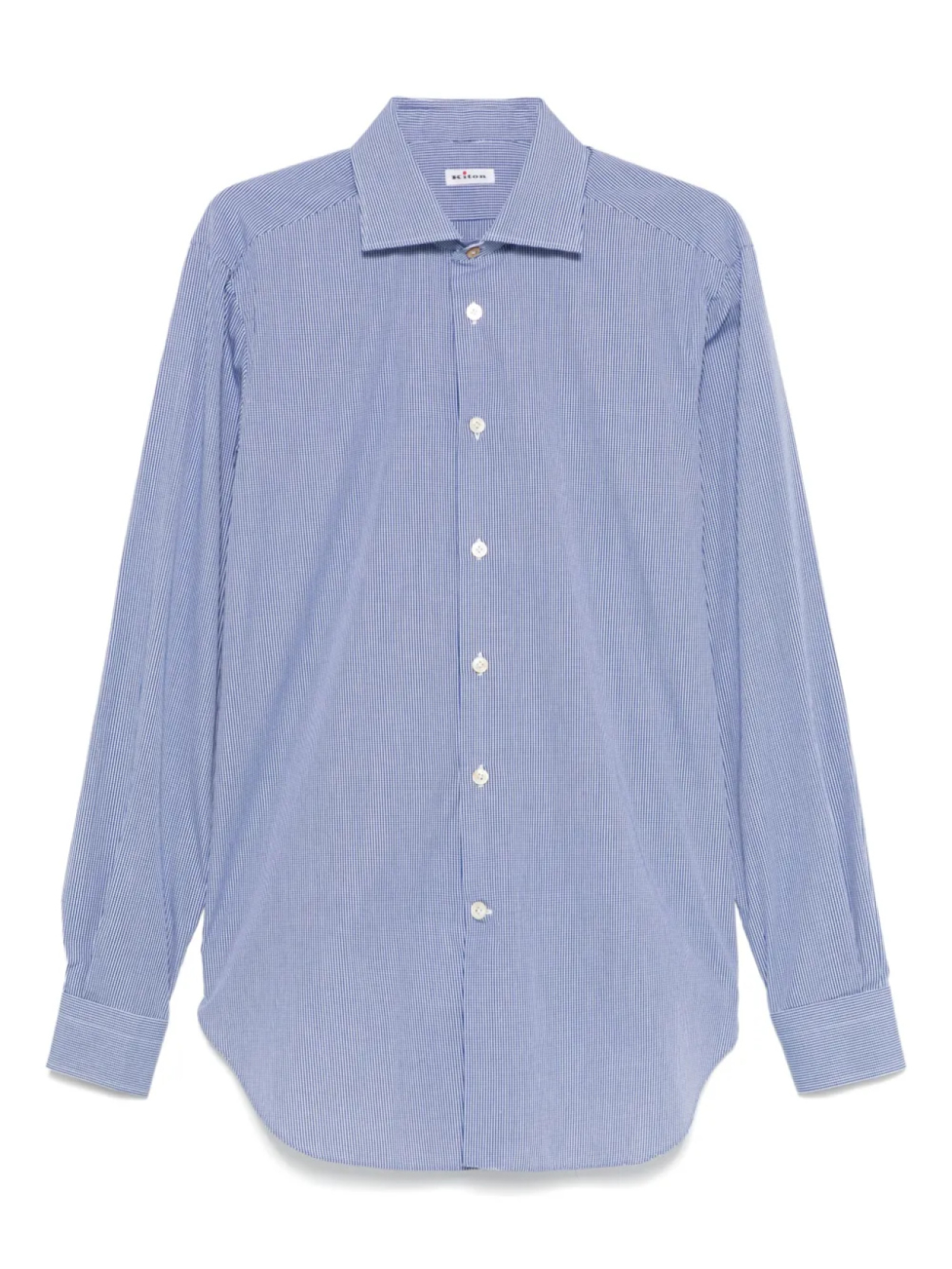 Клетчатая рубашка Kiton, синий
Клетчатая рубашка Kiton, синий