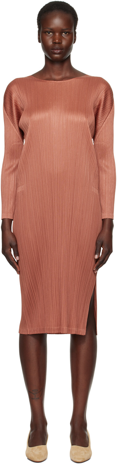 Коричневое платье-миди Monthly Colors December PLEATS PLEASE ISSEY MIYAKE
Коричневое платье-миди Monthly Colors December PLEATS PLEASE ISSEY MIYAKE
