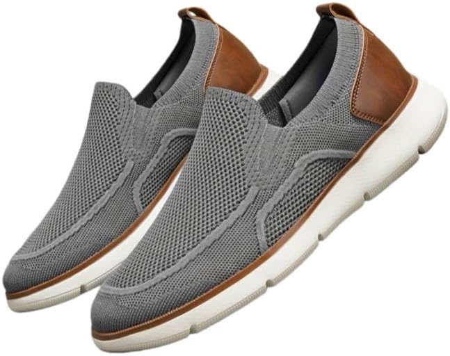 Мужские дышащие сетчатые кроссовки без шнурков - легкие беговые кроссовки с подошвой MD для походов, активного отдыха и повседневной носки - комфорт во все сезоны Minlaidian, серый
Мужские дышащие сетчатые кроссовки без шнурков - легкие беговые кроссовки с подошвой MD для походов, активного отдыха и повседневной носки - комфорт во все сезоны Minlaidian, серый