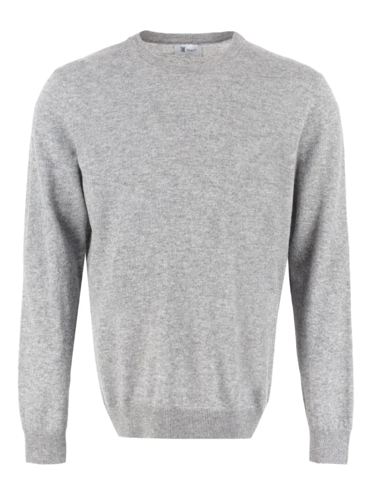 Кашемировый свитер с круглым вырезом THE (Alphabet), серый
Кашемировый свитер с круглым вырезом THE (Alphabet), серый