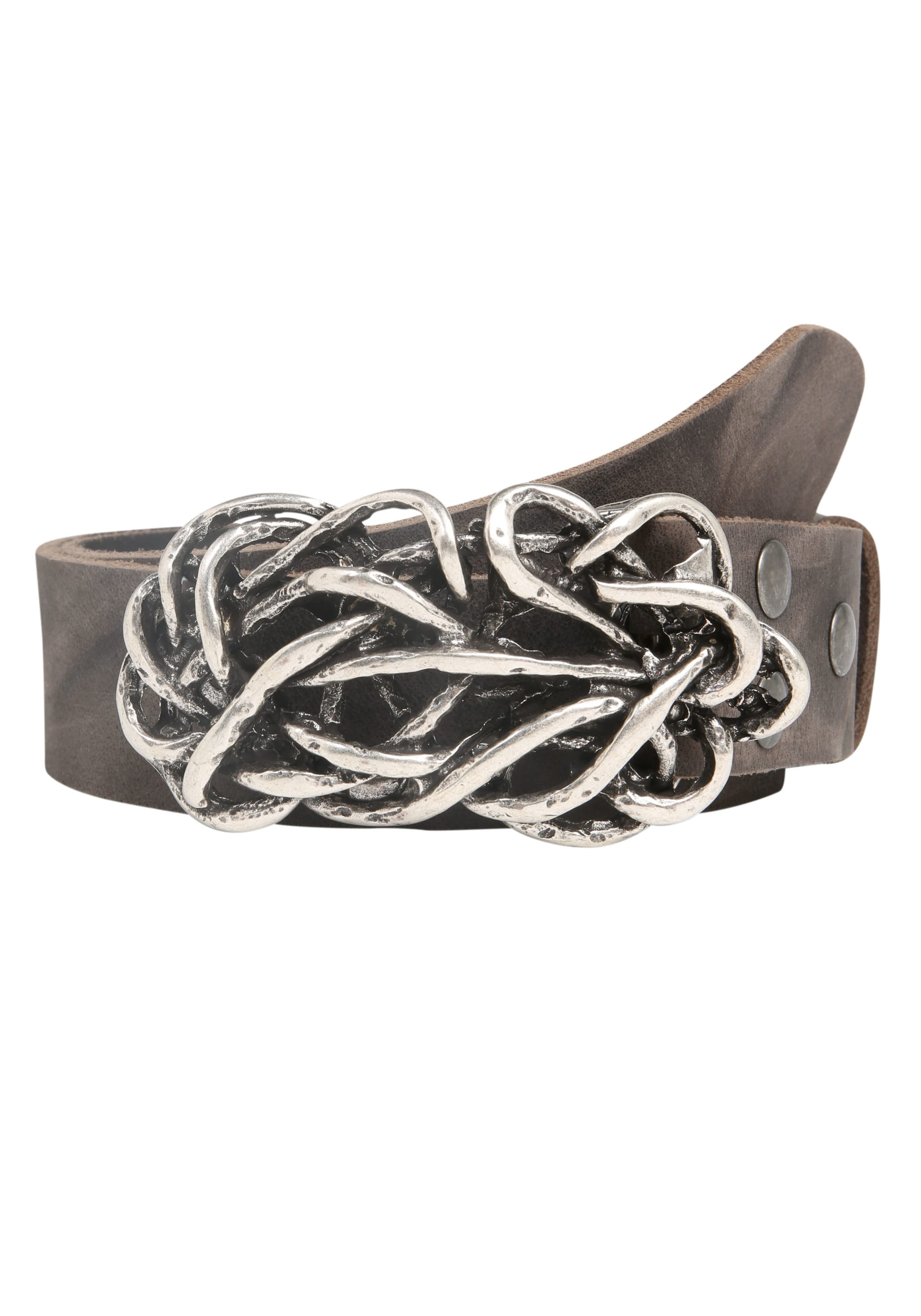 RETTUNGSRING by showroom 019° Ремень 'Strohknoten' в сером цвете
RETTUNGSRING by showroom 019° Ремень 'Strohknoten' в сером цвете