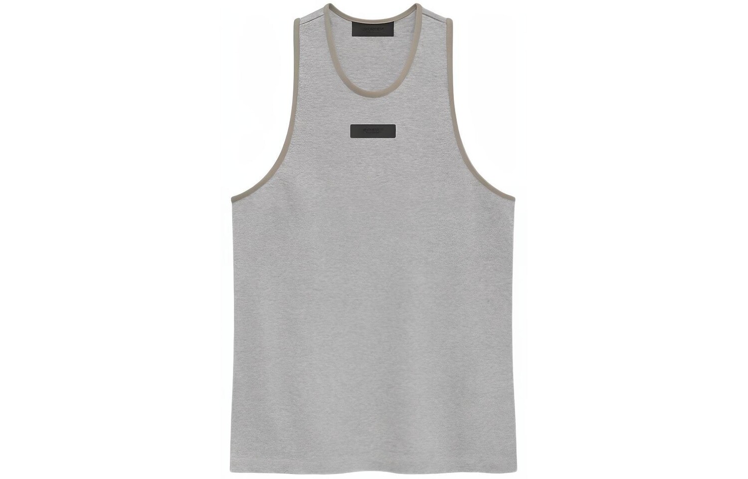 Хлопковая майка с аппликацией логотипа Fear Of God Essentials, серый
Хлопковая майка с аппликацией логотипа Fear Of God Essentials, серый