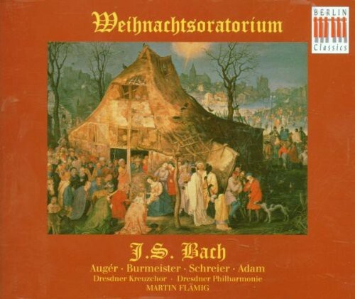 CD диск Bach / Auger / Schreier / Burmeister / Flamig: Christmas Oratorio
CD диск Bach / Auger / Schreier / Burmeister / Flamig: Christmas Oratorio