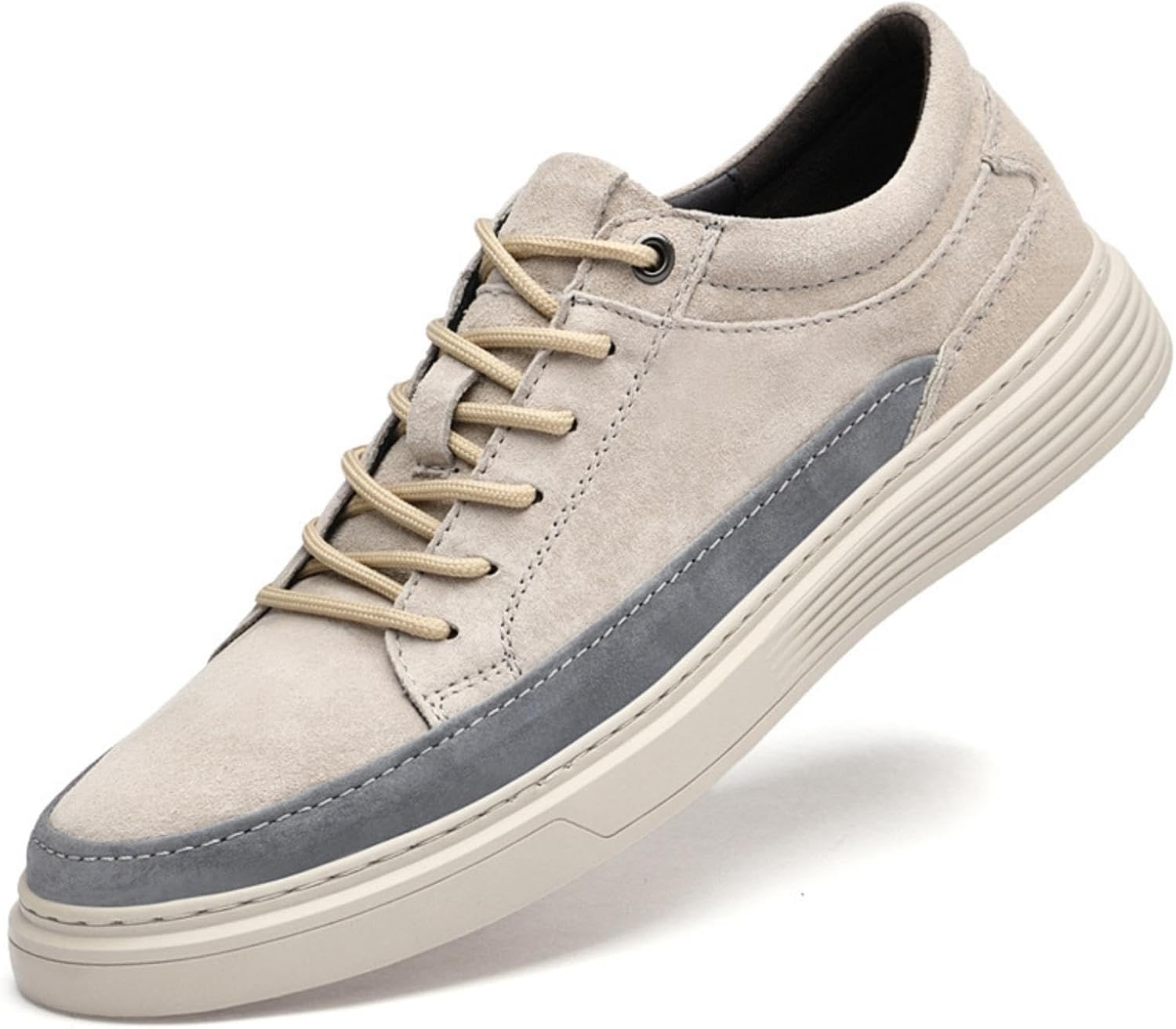 Мужские кожаные кроссовки с деловым дизайном, комфортной мягкой подошвой, на платформе, с противоскользящей подошвой, низкие, на шнуровке, дышащие, для прогулок и повседневного ношения, оксфордские кроссовки Azagneem, Sand
Мужские кожаные кроссовки с деловым дизайном, комфортной мягкой подошвой, на платформе, с противоскользящей подошвой, низкие, на шнуровке, дышащие, для прогулок и повседневного ношения, оксфордские кроссовки Azagneem, Sand