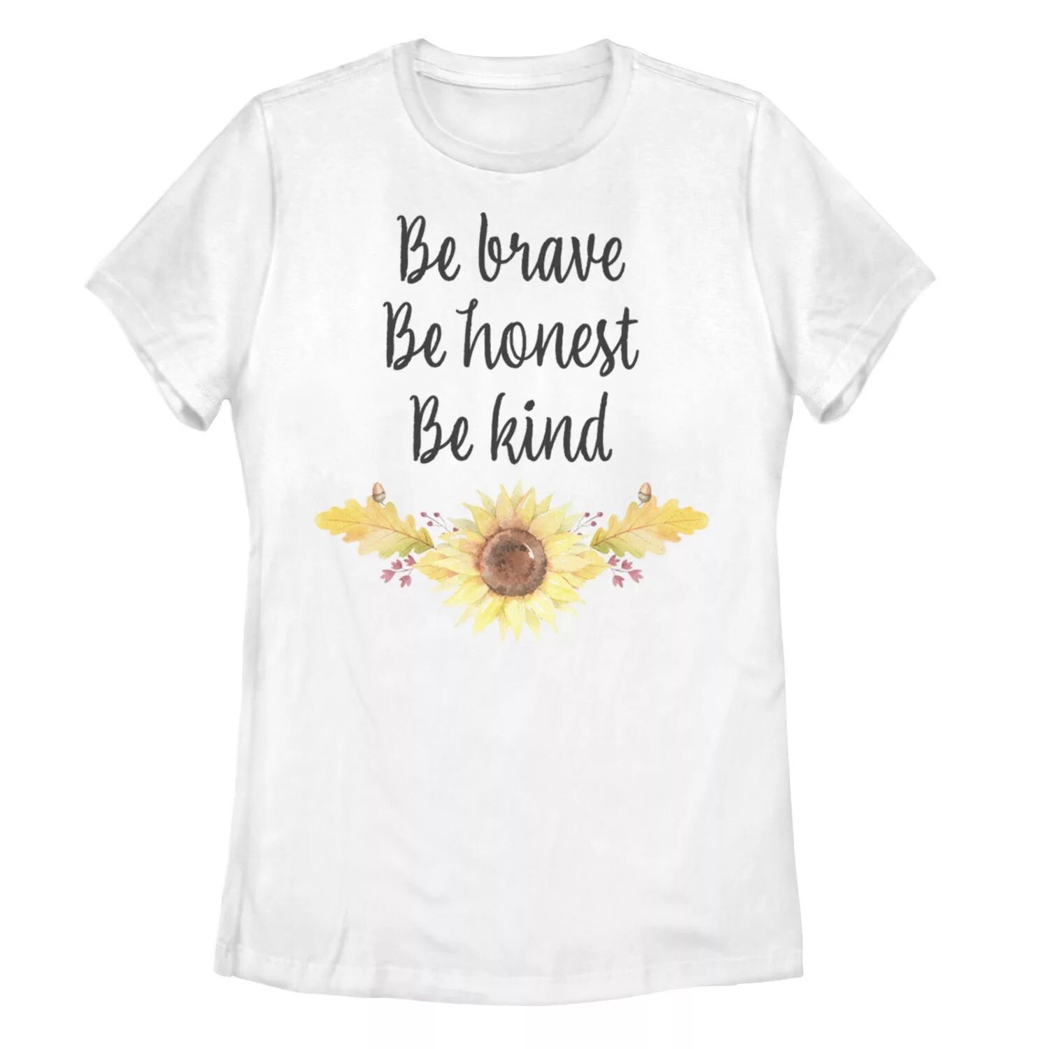 Детская футболка Be Brave Honest Kind с рисунком
Детская футболка Be Brave Honest Kind с рисунком