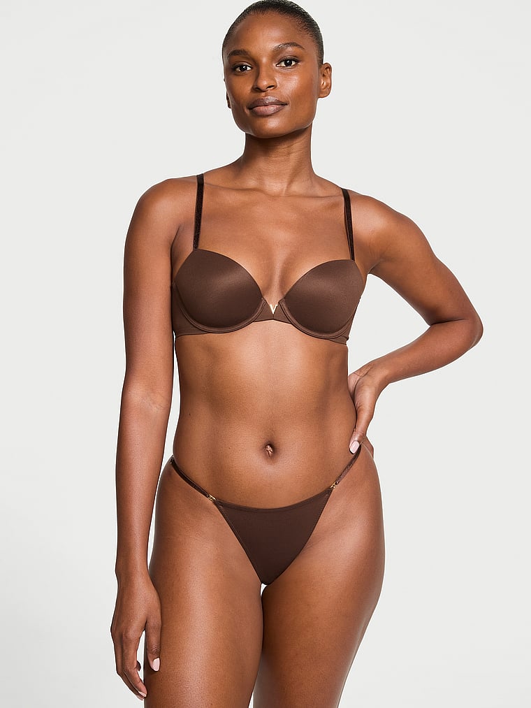 Гладкие регулируемые трусики-стринги Love Cloud, smooth ganache
Гладкие регулируемые трусики-стринги Love Cloud, smooth ganache