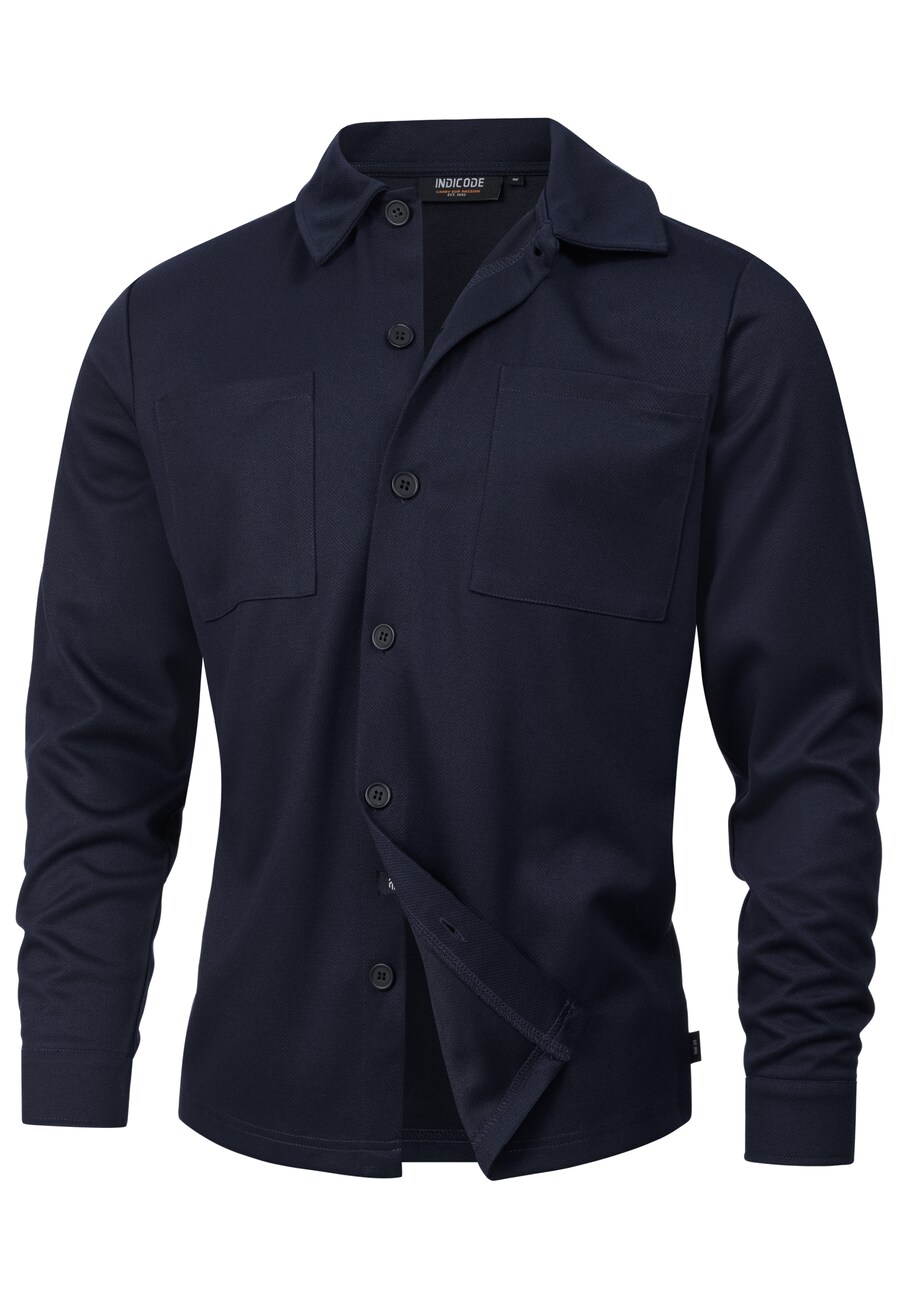 Рубашка на пуговицах классического кроя INDICODE JEANS Yuno, Navy
Рубашка на пуговицах классического кроя INDICODE JEANS Yuno, Navy