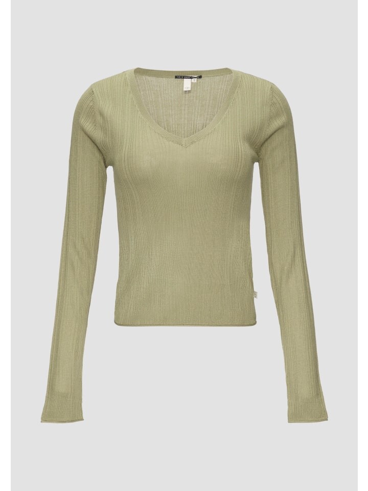 Пуловер QS Strick langarm, оливковый
Пуловер QS Strick langarm, оливковый