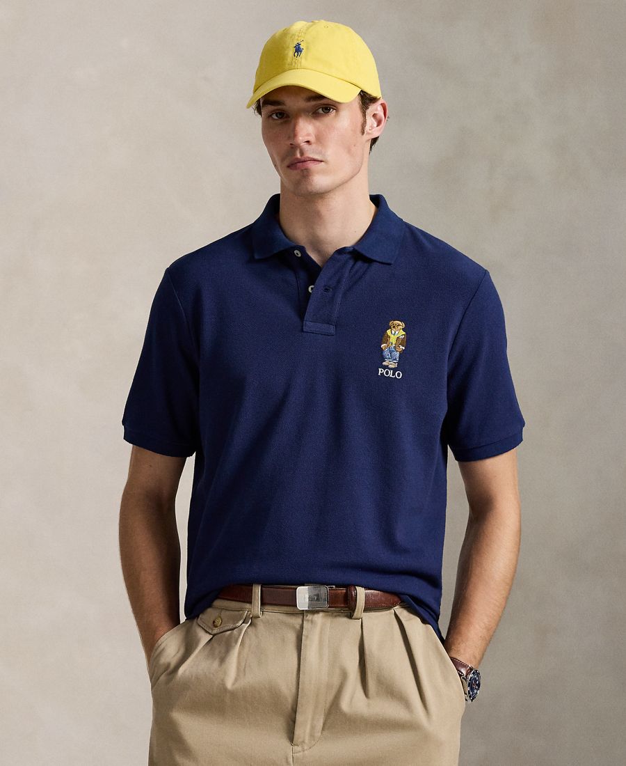 Мужская классическая рубашка поло Polo Ralph Lauren, Newport Navy/Heritage Bear
Мужская классическая рубашка поло Polo Ralph Lauren, Newport Navy/Heritage Bear