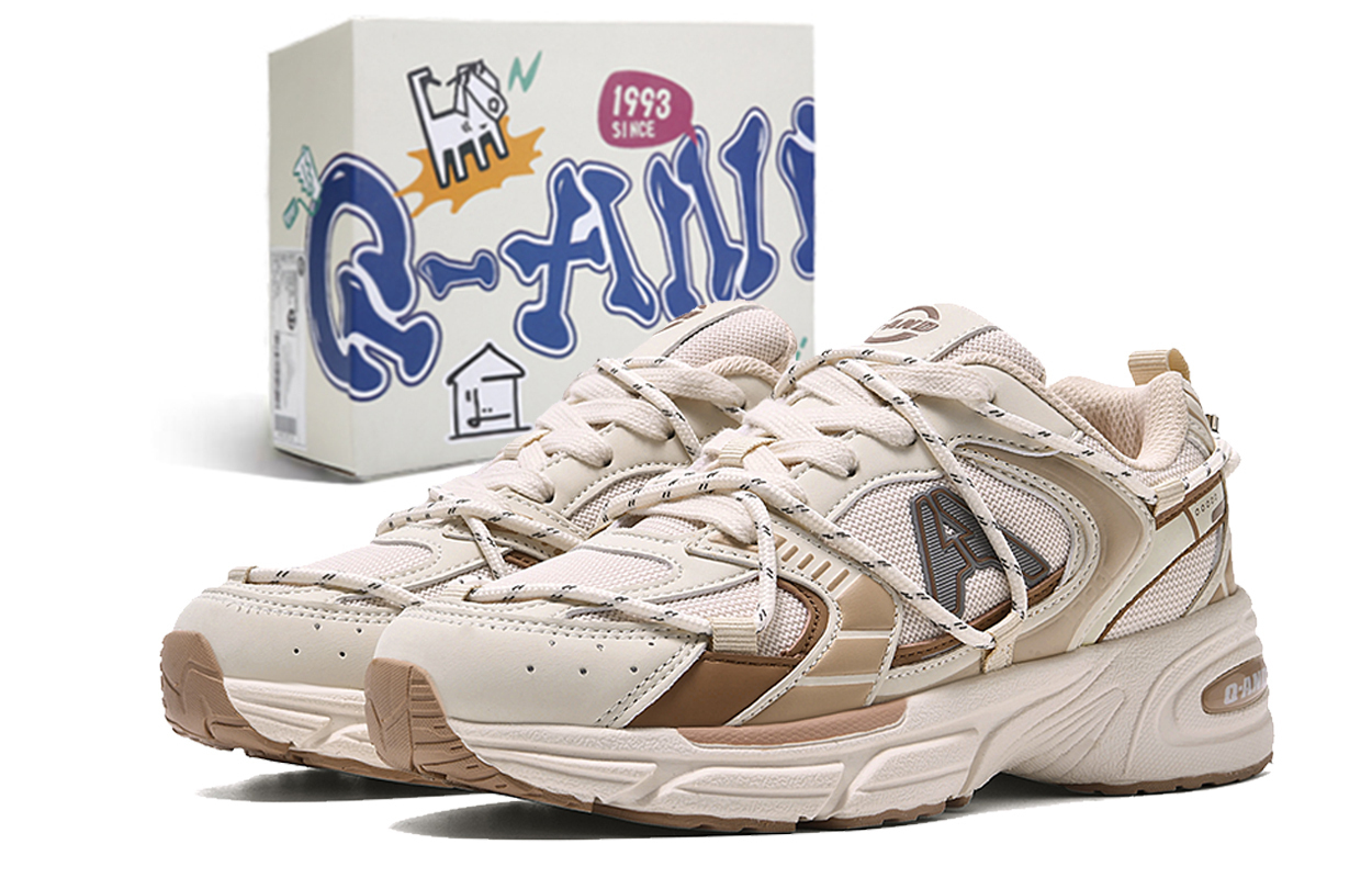 Q-AND Кью энд амортизирующие, противоскользящие, износостойкие, увеличивающие рост низкие массивные кроссовки унисекс светло-бежевый/винтажный коричневый
Q-AND Кью энд амортизирующие, противоскользящие, износостойкие, увеличивающие рост низкие массивные кроссовки унисекс светло-бежевый/винтажный коричневый