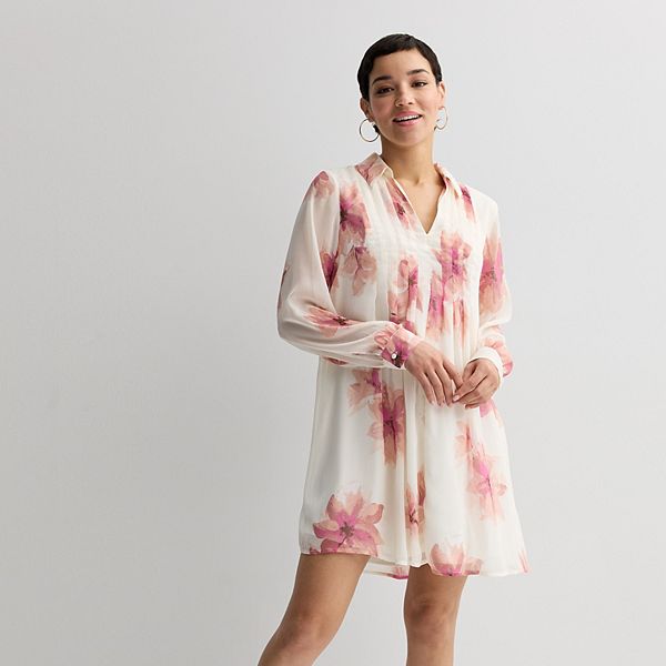 Женское платье мини с защипами Nine West, Ivory Anita Blooms
Женское платье мини с защипами Nine West, Ivory Anita Blooms