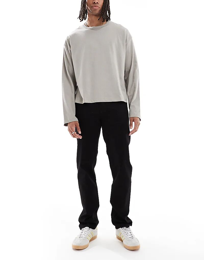 Джинсы Lee West прямого кроя черного цвета
Джинсы Lee West прямого кроя черного цвета