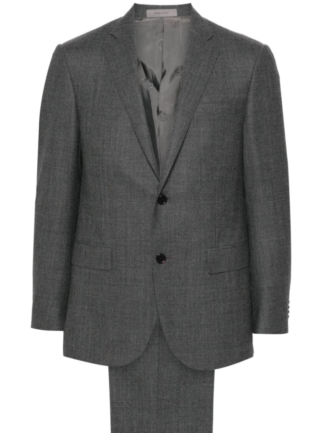 Corneliani костюм в клетку, серый
Corneliani костюм в клетку, серый