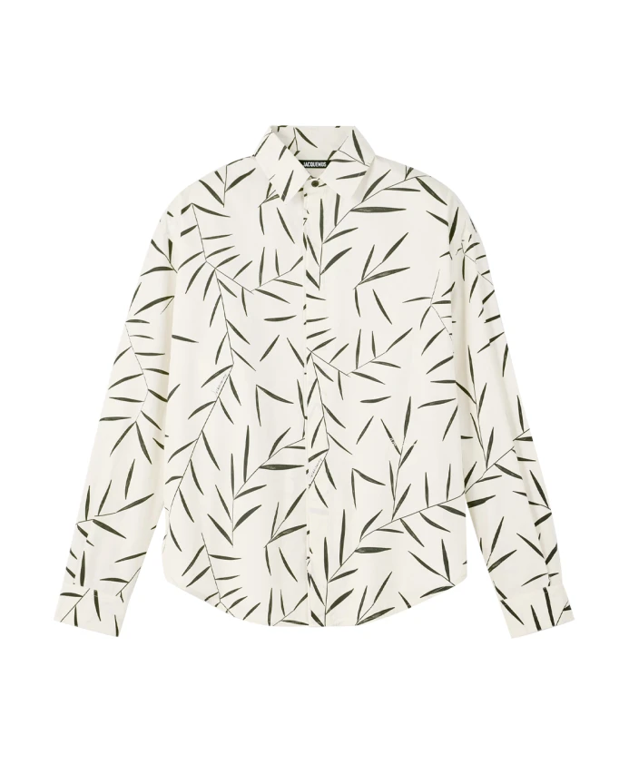 Рубашка с длинными рукавами Simon Jacquemus, белый
Рубашка с длинными рукавами Simon Jacquemus, белый