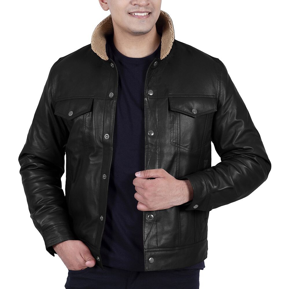 Мужская кожаная куртка-бомбер Franchise Ace Franchise Club, черный
Мужская кожаная куртка-бомбер Franchise Ace Franchise Club, черный