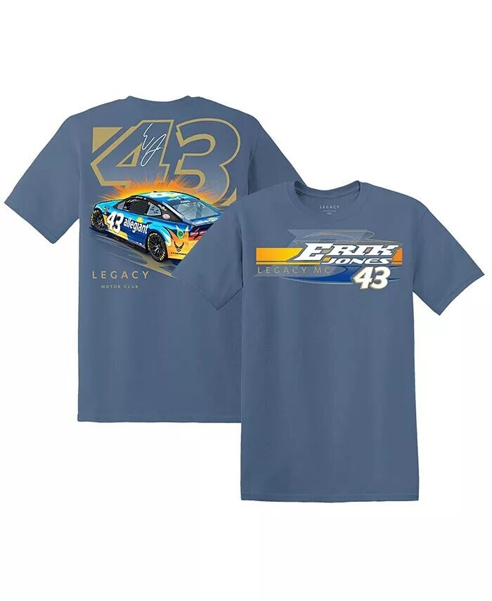 Мужская синяя футболка Erik Jones allegiant Car Legacy Motor Club Team Collection
Мужская синяя футболка Erik Jones allegiant Car Legacy Motor Club Team Collection