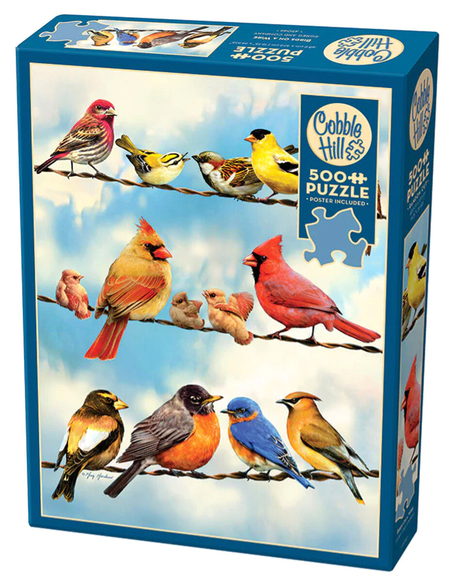 Пазл Встреча птиц, 500 шт. Cobble Hill
Пазл Встреча птиц, 500 шт. Cobble Hill