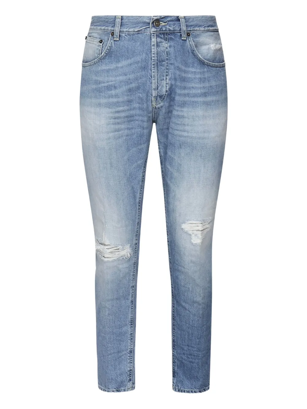 Джинсы с эффектом потертости и карманами DONDUP, синий
Джинсы с эффектом потертости и карманами DONDUP, синий