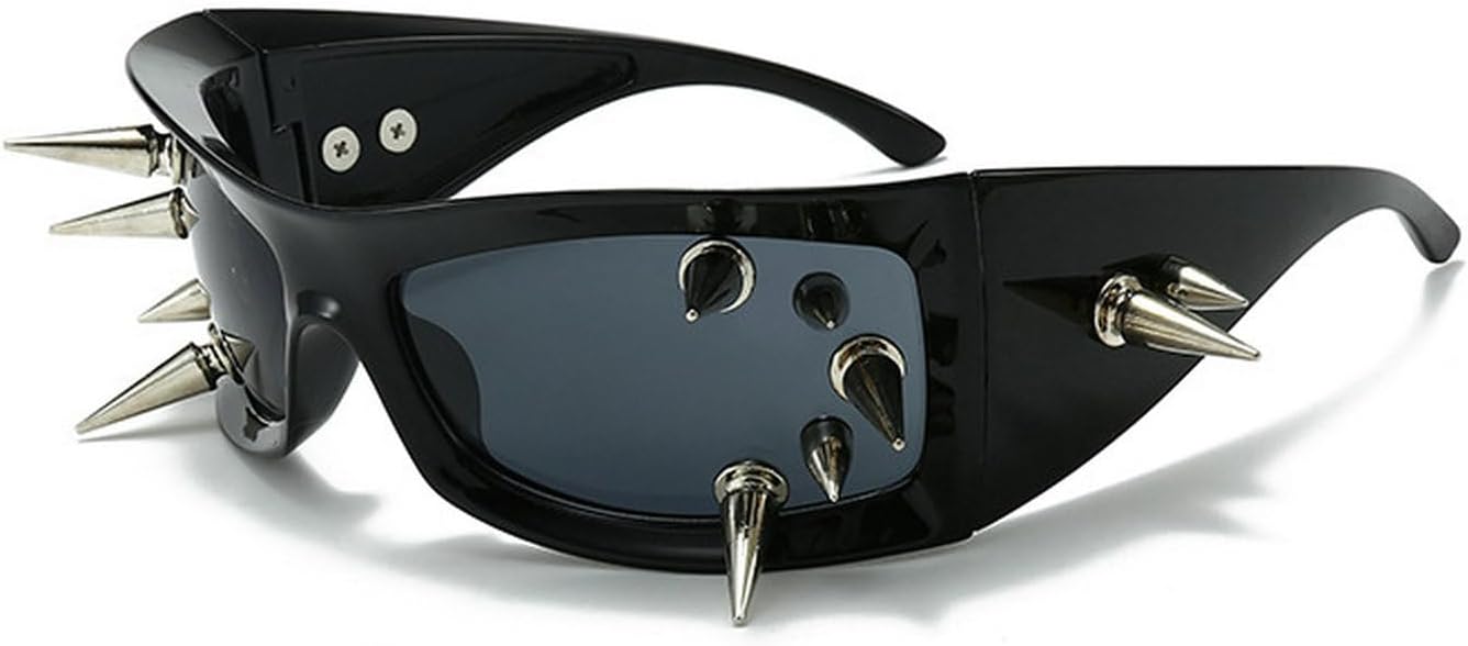 Laureles Модные солнцезащитные очки «кошачий глаз» с металлическими заклепками в стиле Y2K для женщин, большие солнцезащитные очки для мужчин, очки для вождения в стиле панк для женщин, C1
Laureles Модные солнцезащитные очки «кошачий глаз» с металлическими заклепками в стиле Y2K для женщин, большие солнцезащитные очки для мужчин, очки для вождения в стиле панк для женщин, C1