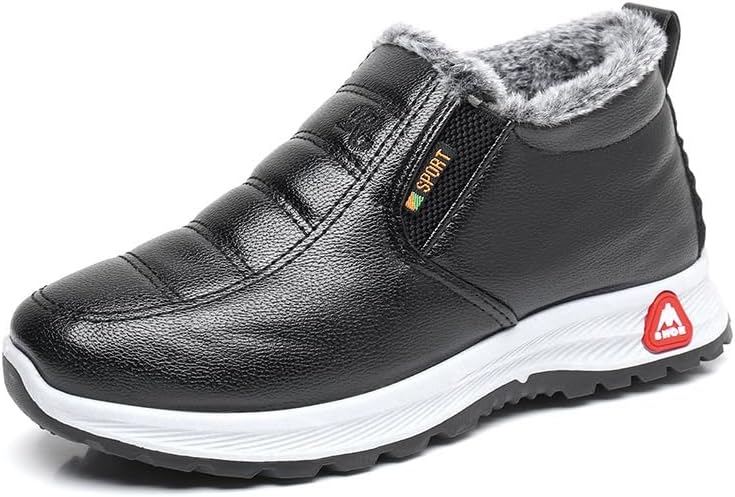 Зимние мужские ботинки Qacksv, кожаные снегоступы, водонепроницаемые, теплые с меховой подкладкой, утепленные, черный
Зимние мужские ботинки Qacksv, кожаные снегоступы, водонепроницаемые, теплые с меховой подкладкой, утепленные, черный