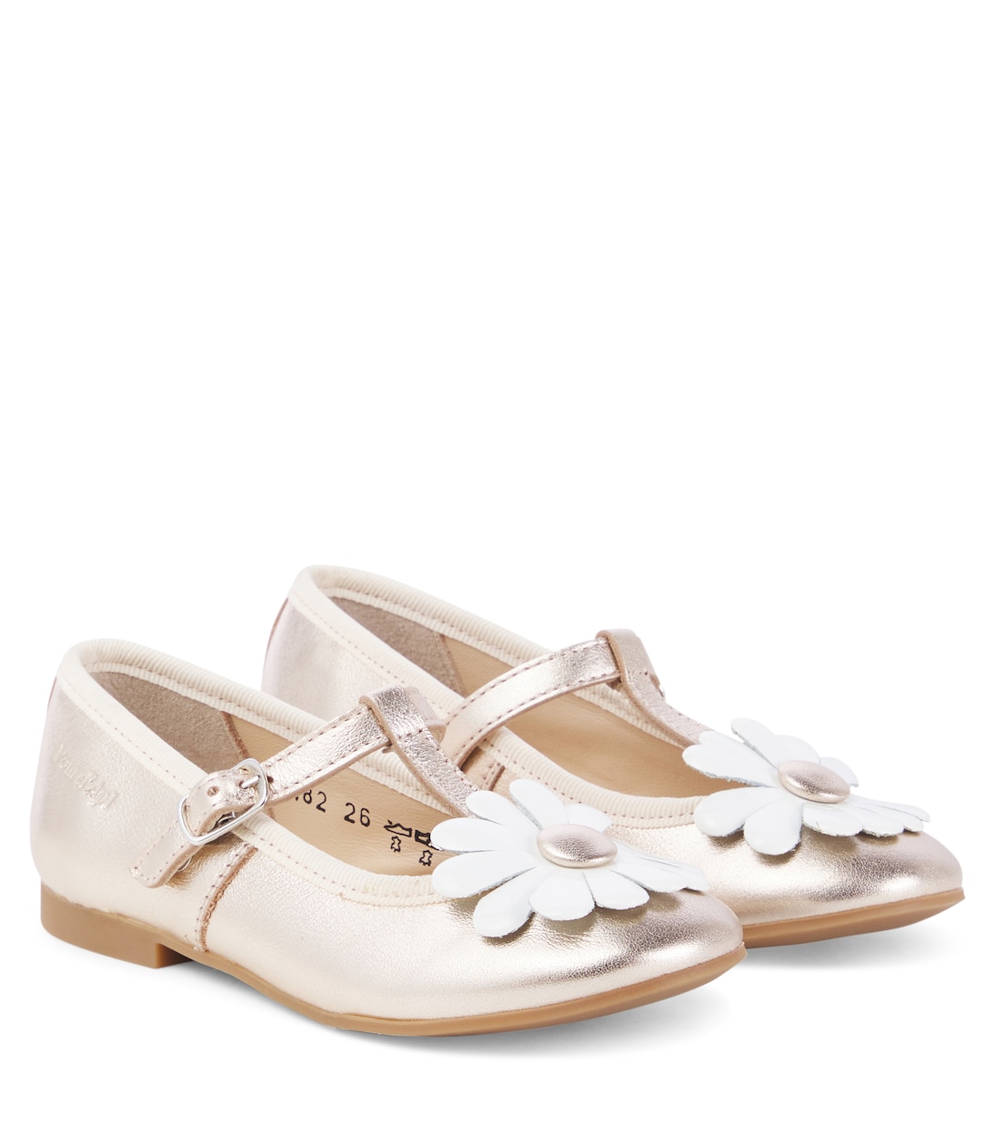 Балетки Dory Flo из металлизированной кожи Pom d'Api, Laminato Platine
Балетки Dory Flo из металлизированной кожи Pom d'Api, Laminato Platine