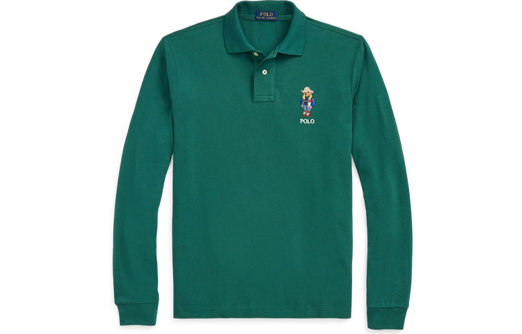 Polo Ralph Lauren Футболка-поло мужская зеленая FW22
Polo Ralph Lauren Футболка-поло мужская зеленая FW22