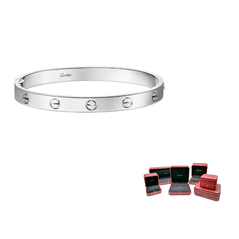 Cartier Браслеты из белого золота 18 карат унисекс silver
Cartier Браслеты из белого золота 18 карат унисекс silver