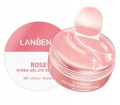 Гидрогелевые патчи для глаз с розой Lanbena
Гидрогелевые патчи для глаз с розой Lanbena