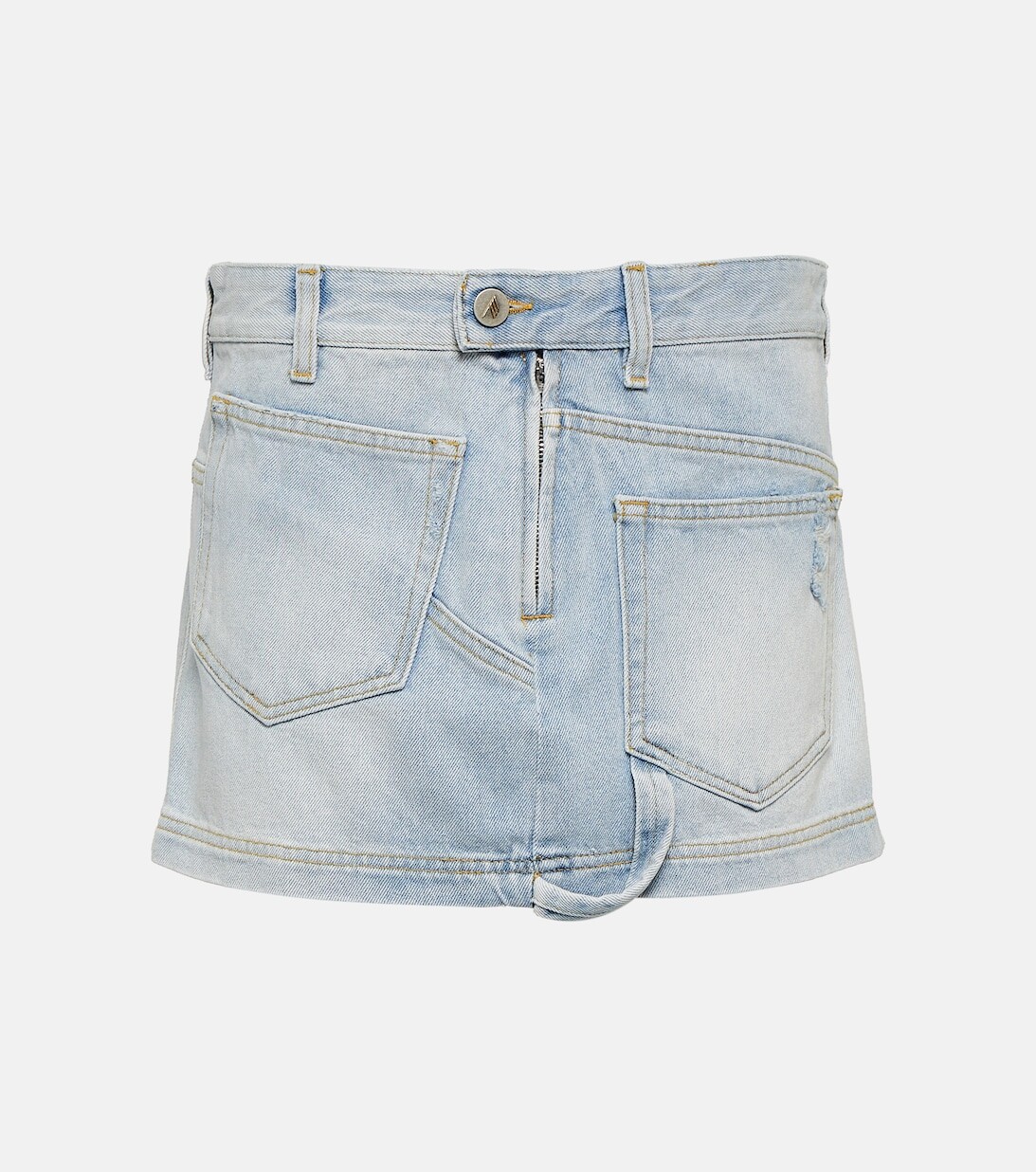 Джинсовая мини-юбка THE ATTICO, синий
Джинсовая мини-юбка THE ATTICO, синий