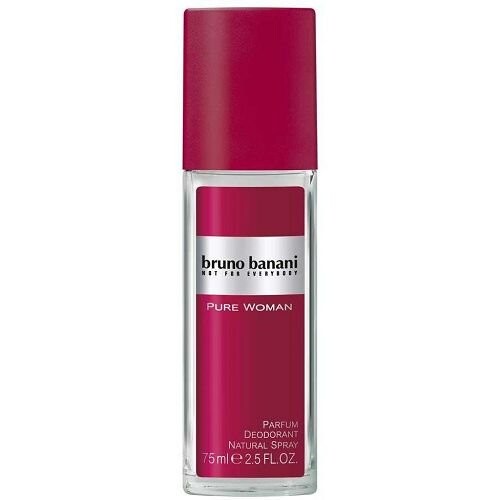 Дезодорант-спрей, 75 мл Bruno Banani, Pure Woman
Дезодорант-спрей, 75 мл Bruno Banani, Pure Woman