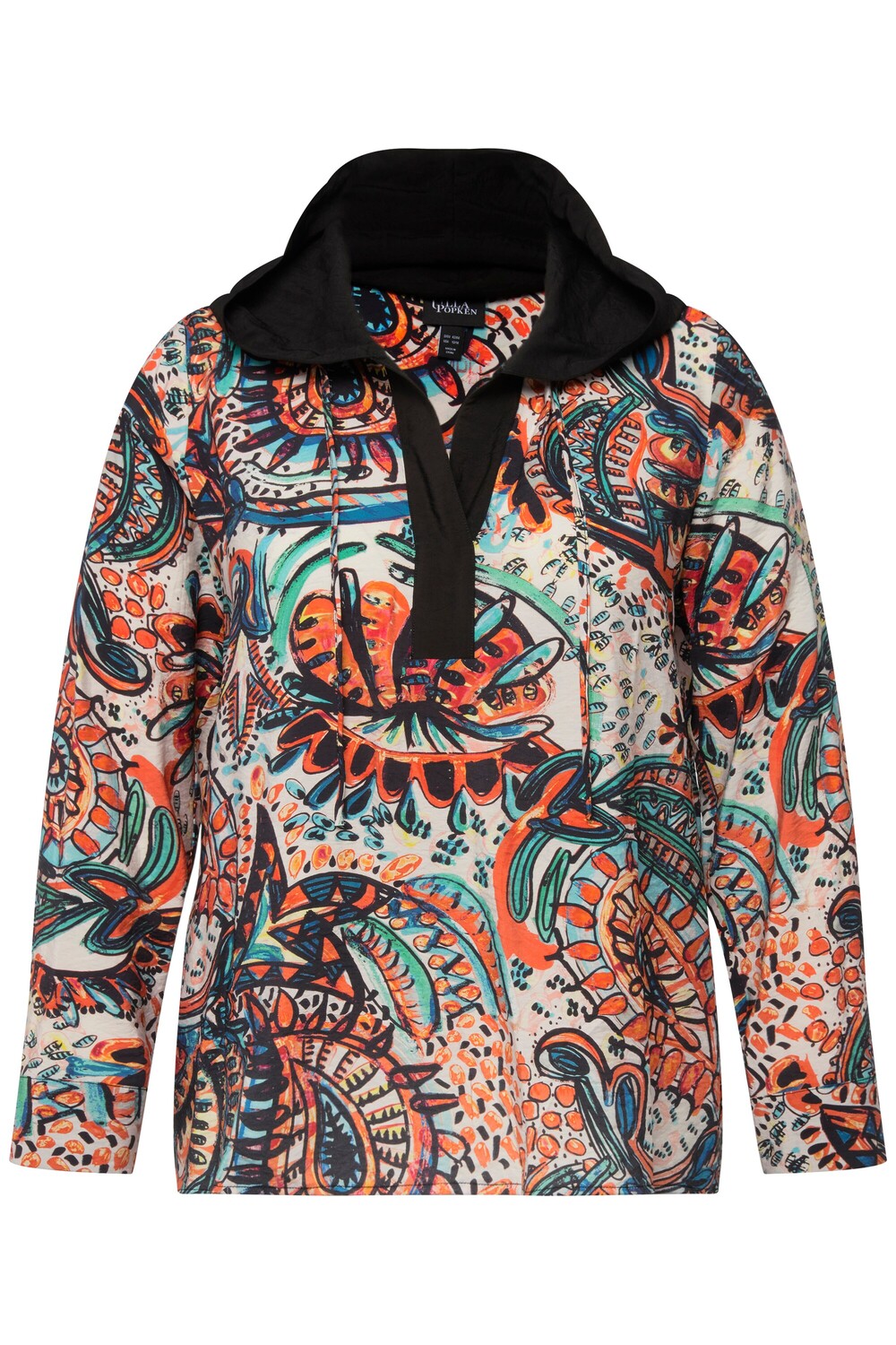 Блуза Ulla Popken, черный
Блуза Ulla Popken, черный