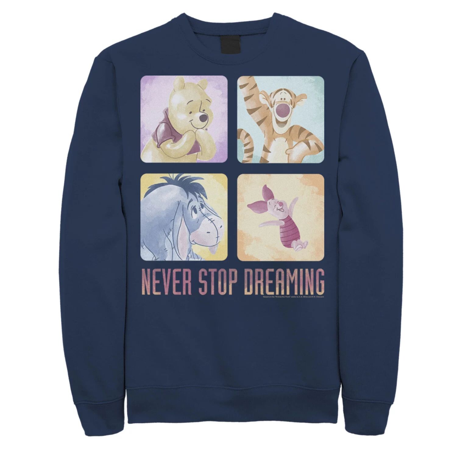 Мужской свитшот Disney Winnie The Pooh Friends Never Stop Dreaming Licensed Character
Мужской свитшот Disney Winnie The Pooh Friends Never Stop Dreaming Licensed Character