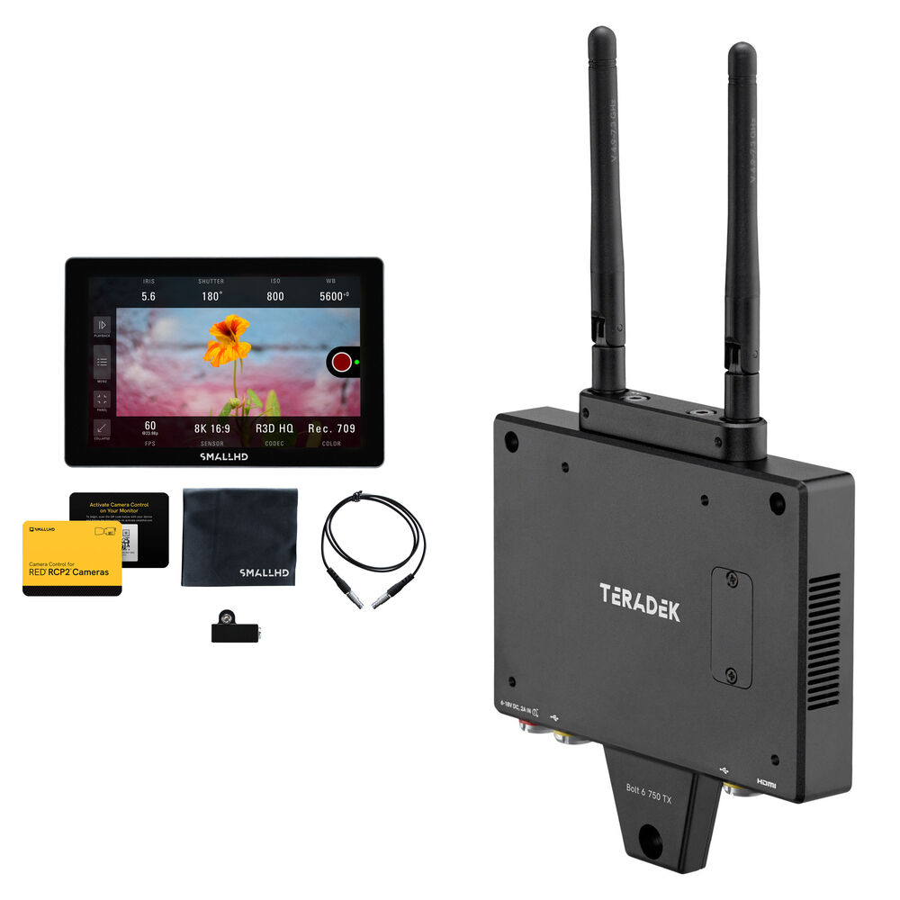 Монитор для камер SmallHD INDIE 7 RED RCP2 Monitor for KOMODO/DSMC3 with Bolt 6
Монитор для камер SmallHD INDIE 7 RED RCP2 Monitor for KOMODO/DSMC3 with Bolt 6