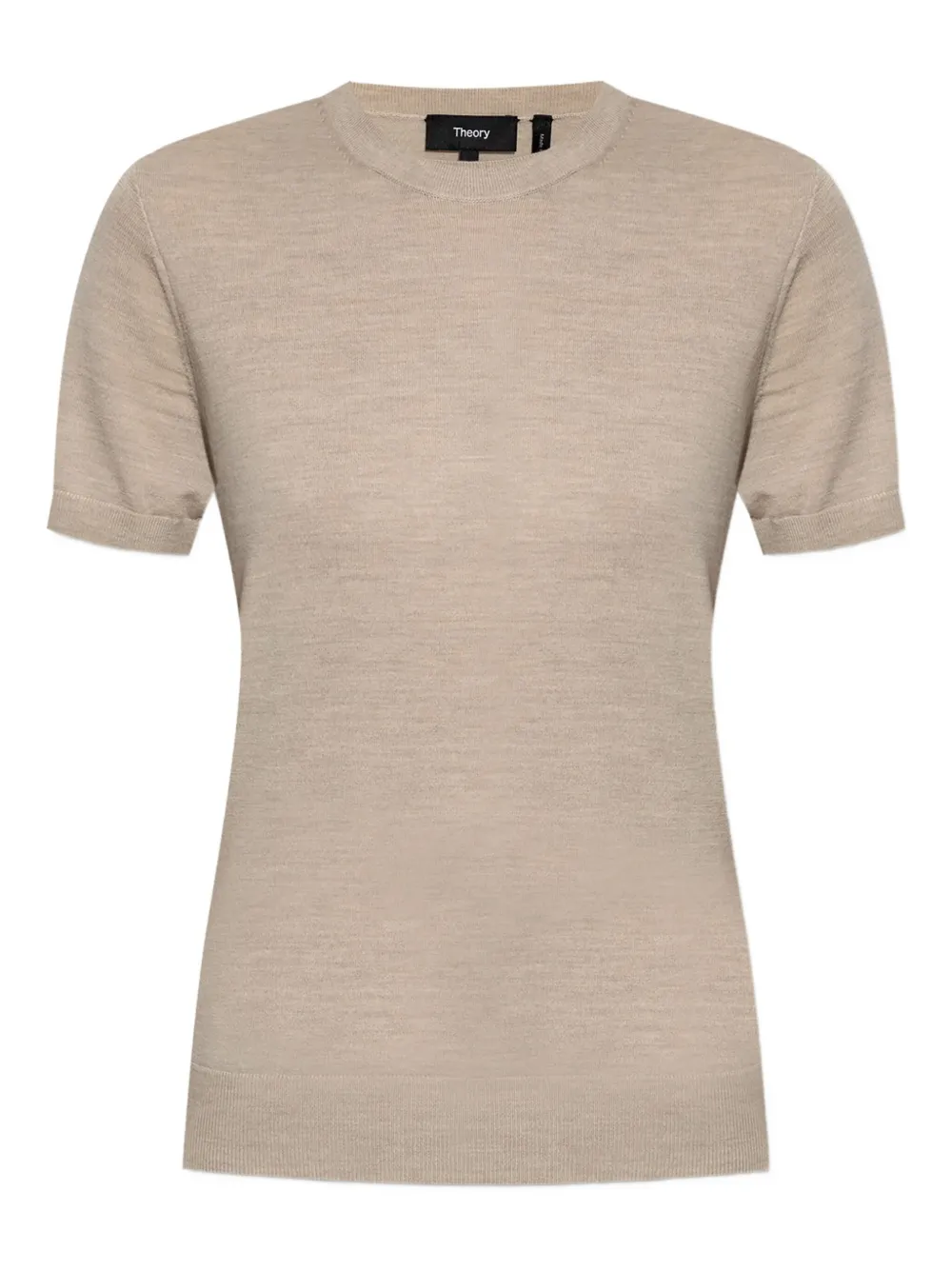 Шерстяная футболка с коротким рукавом Theory, нейтральный
Шерстяная футболка с коротким рукавом Theory, нейтральный