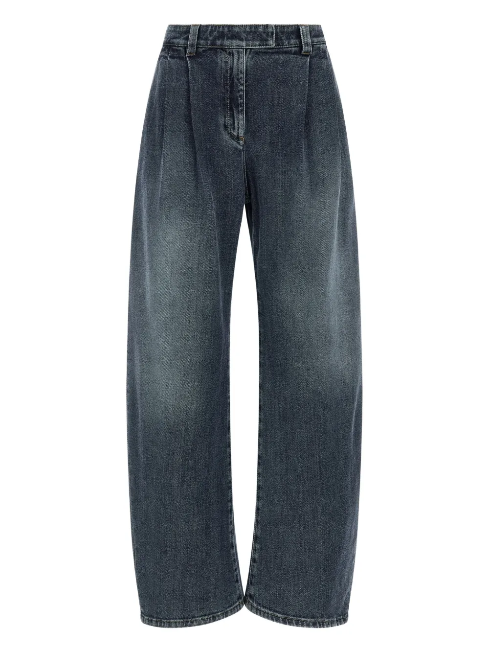 Джинсы со складками Brunello Cucinelli, белый
Джинсы со складками Brunello Cucinelli, белый