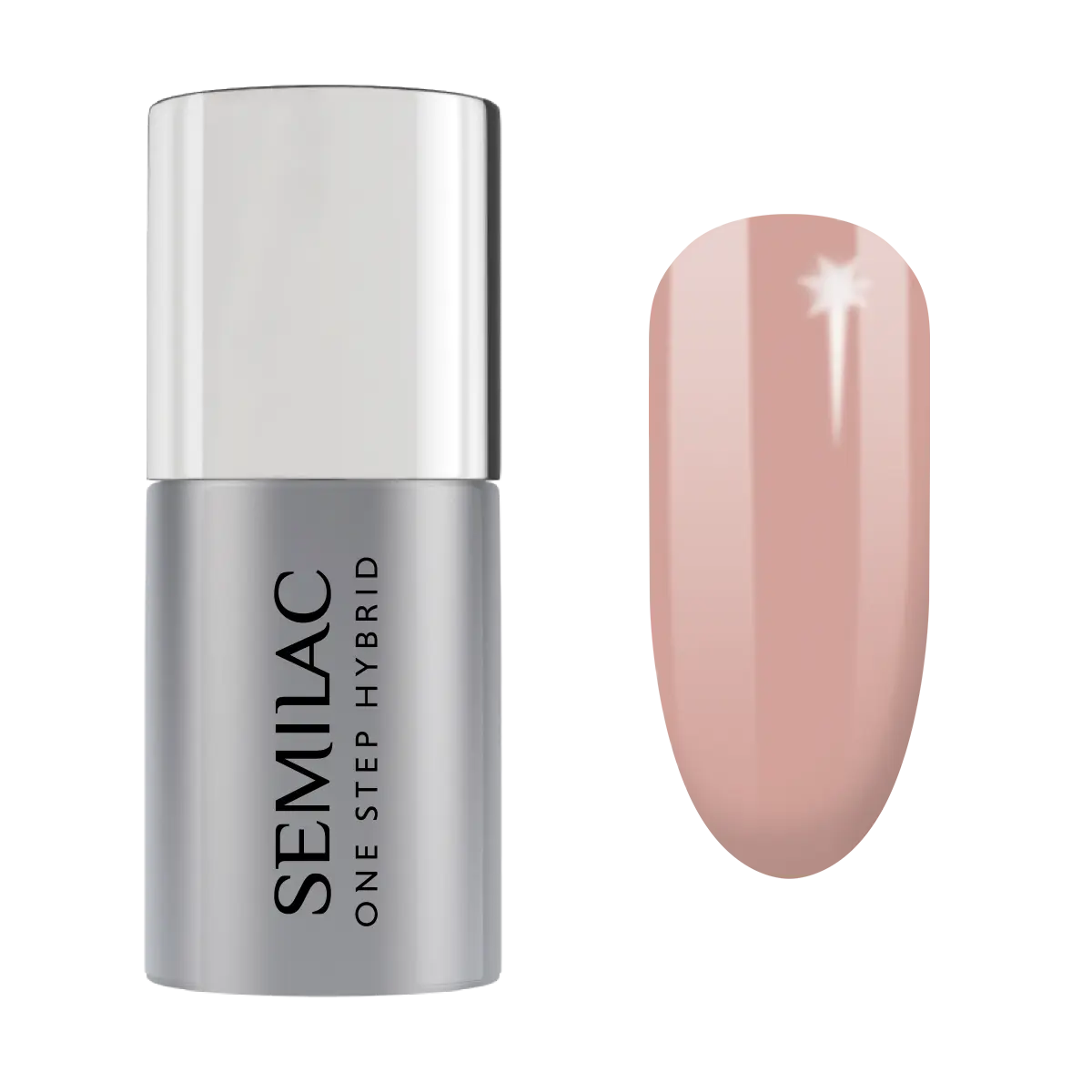 Гибридный лак для ногтей s210 Semilac One Step, 5 мл
Гибридный лак для ногтей s210 Semilac One Step, 5 мл