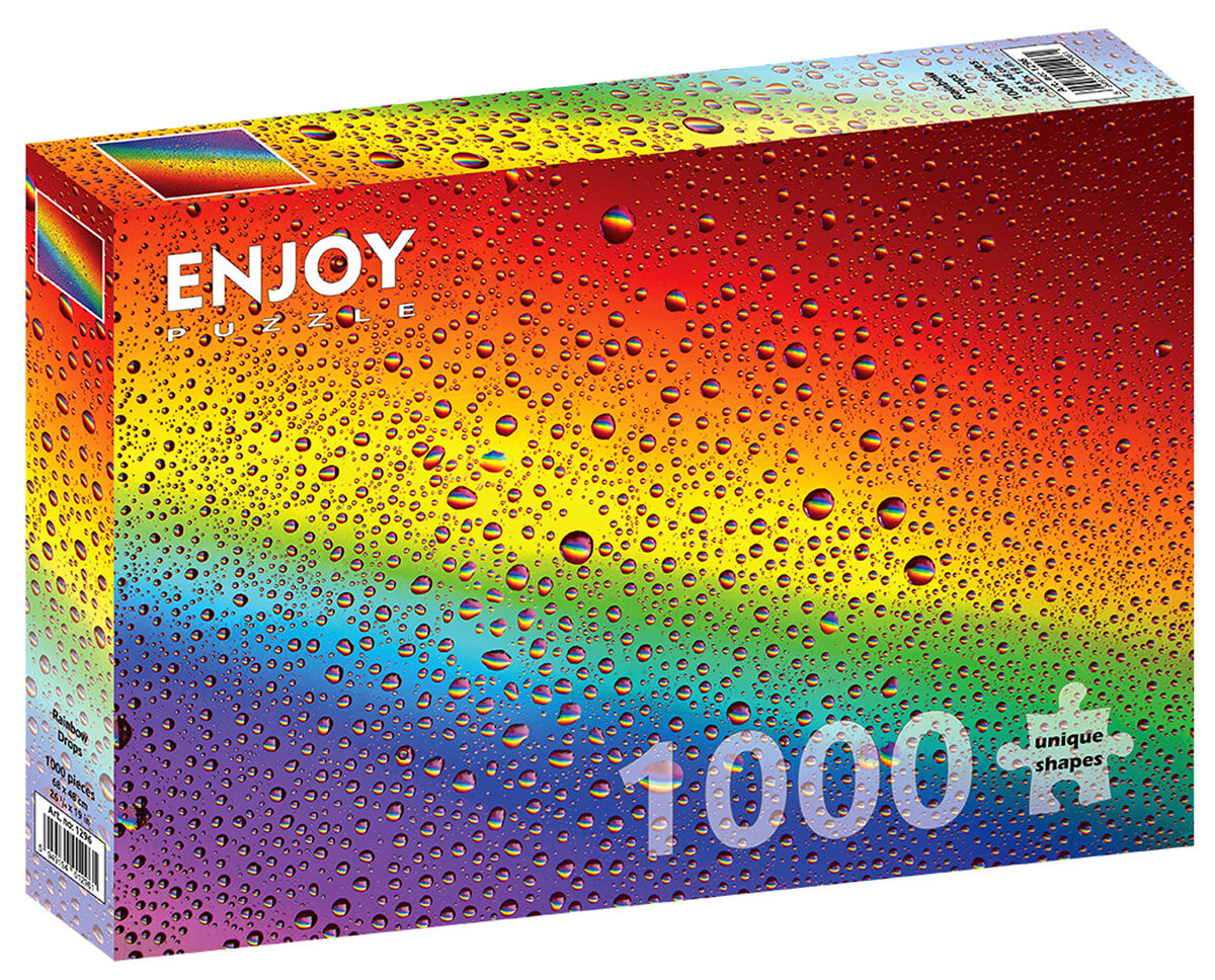 Пазл Rainbow Drops, 1000 шт. Enjoy
Пазл Rainbow Drops, 1000 шт. Enjoy