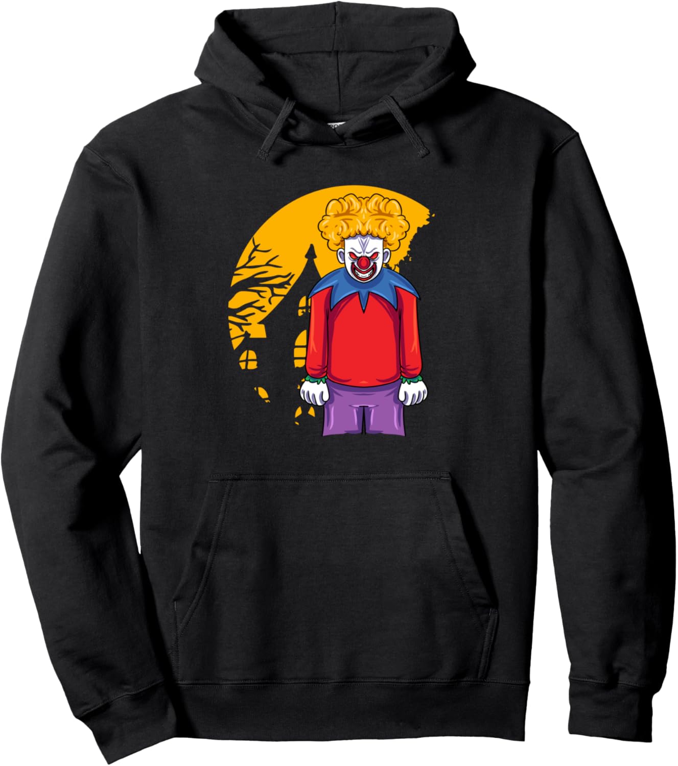 Забавная толстовка с изображением клоуна-дурака Halloween Clothing Co. Women Men, черный
Забавная толстовка с изображением клоуна-дурака Halloween Clothing Co. Women Men, черный