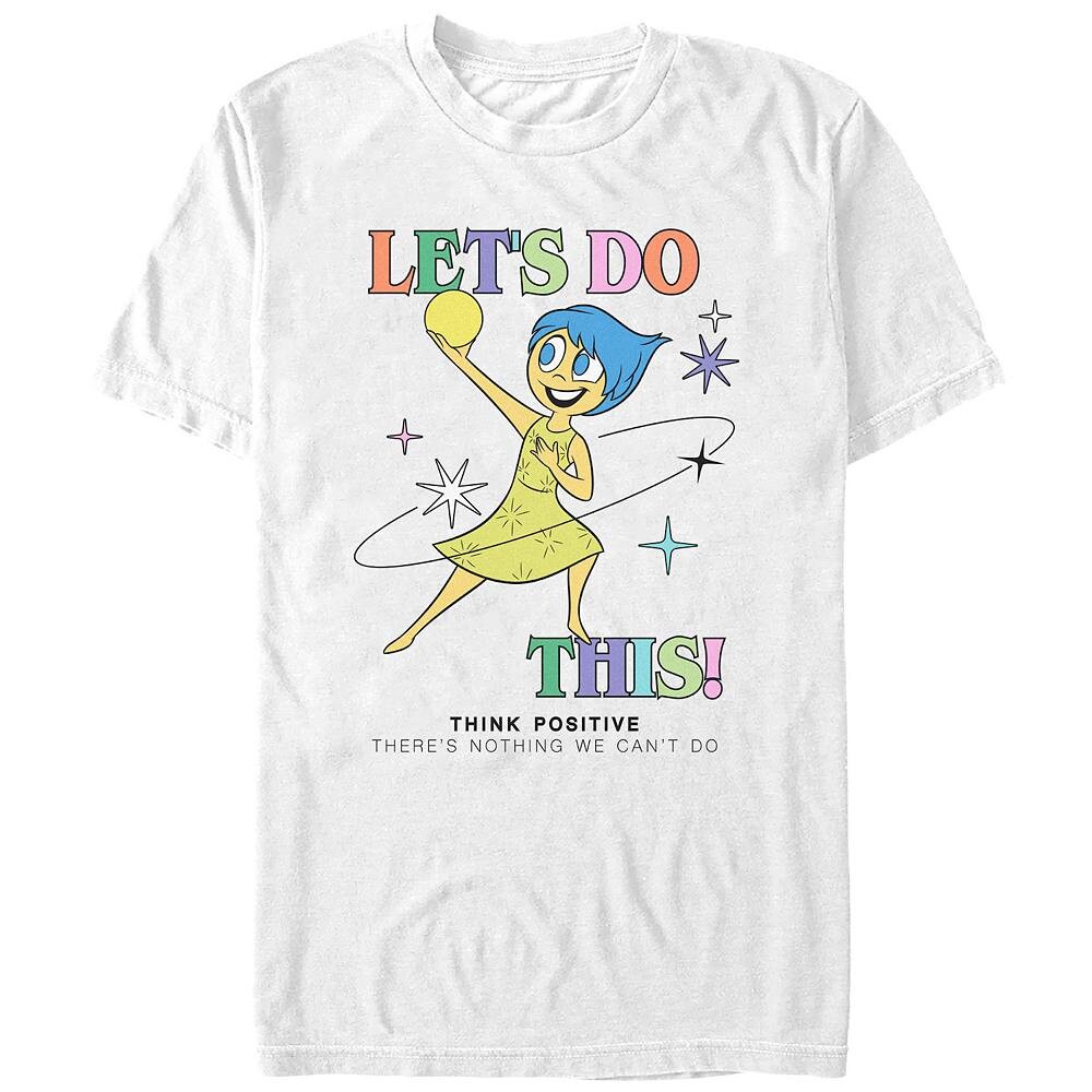 Мужская футболка с рисунком Disney/Pixar's Inside Out 2 Let’s Do This Think Positive Disney / Pixar, белый
Мужская футболка с рисунком Disney/Pixar's Inside Out 2 Let’s Do This Think Positive Disney / Pixar, белый
