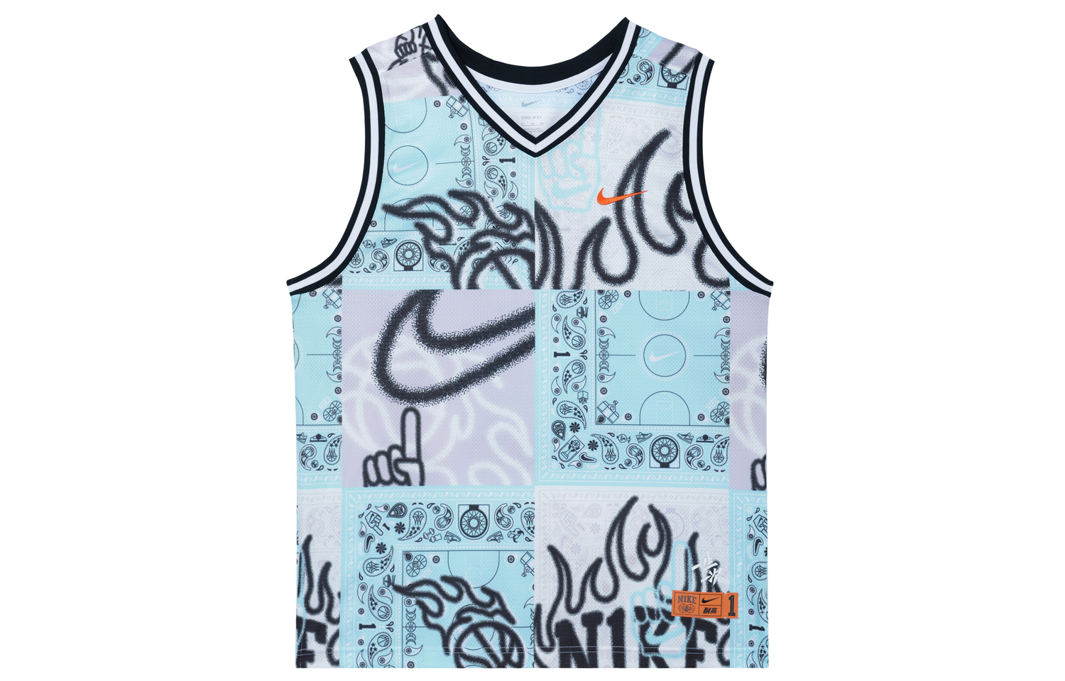 Весна-Лето 2023 Устойчивая высокая баскетбольная серия DNA 'CHBL' Баскетбольная майка Мужская Розовая Голубая Nike
Весна-Лето 2023 Устойчивая высокая баскетбольная серия DNA 'CHBL' Баскетбольная майка Мужская Розовая Голубая Nike