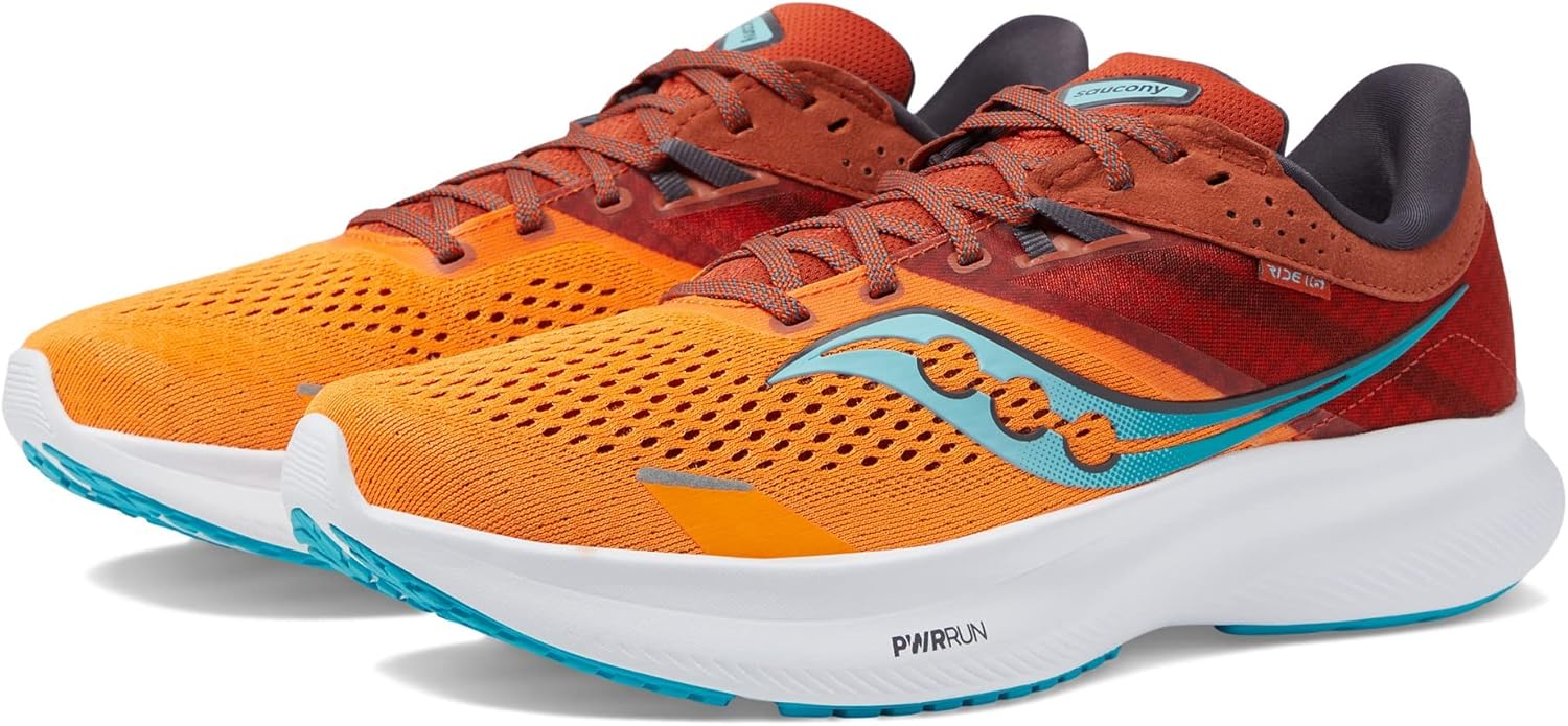 Мужские кроссовки для бега Saucony Ride 16, Marigold/Lava
Мужские кроссовки для бега Saucony Ride 16, Marigold/Lava