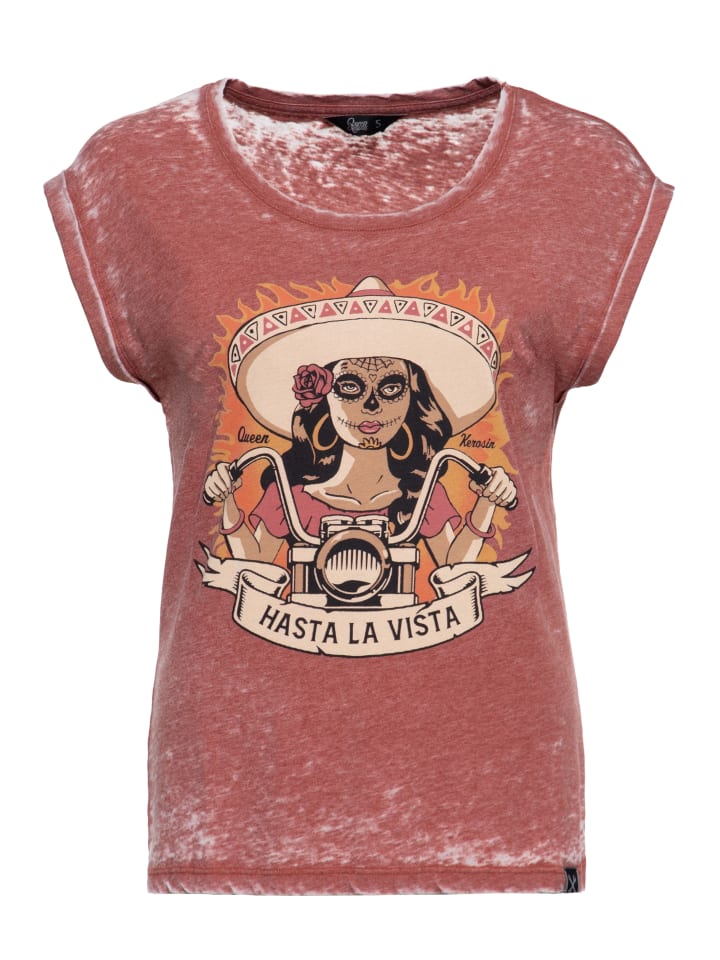 Футболка Queen Kerosin Hasta La Vista терракотового цвета Queen Kerosin, Оранжевый, Футболка Queen Kerosin Hasta La Vista терракотового цвета Queen Kerosin
Футболка Queen Kerosin Hasta La Vista терракотового цвета Queen Kerosin, Оранжевый, Футболка Queen Kerosin Hasta La Vista терракотового цвета Queen Kerosin