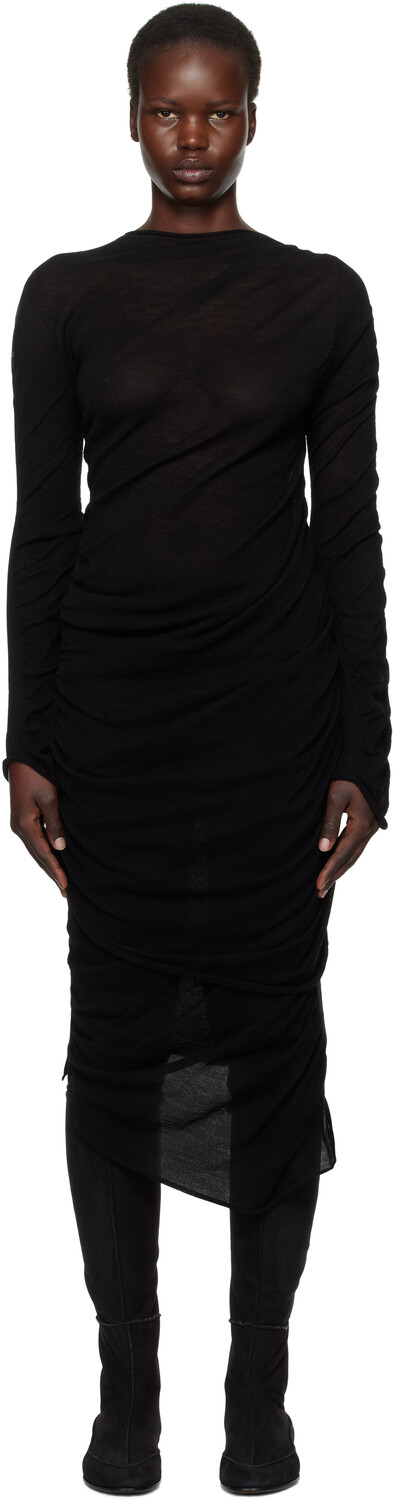 Неоднозначное шерстяное платье миди ISSEY MIYAKE
Неоднозначное шерстяное платье миди ISSEY MIYAKE