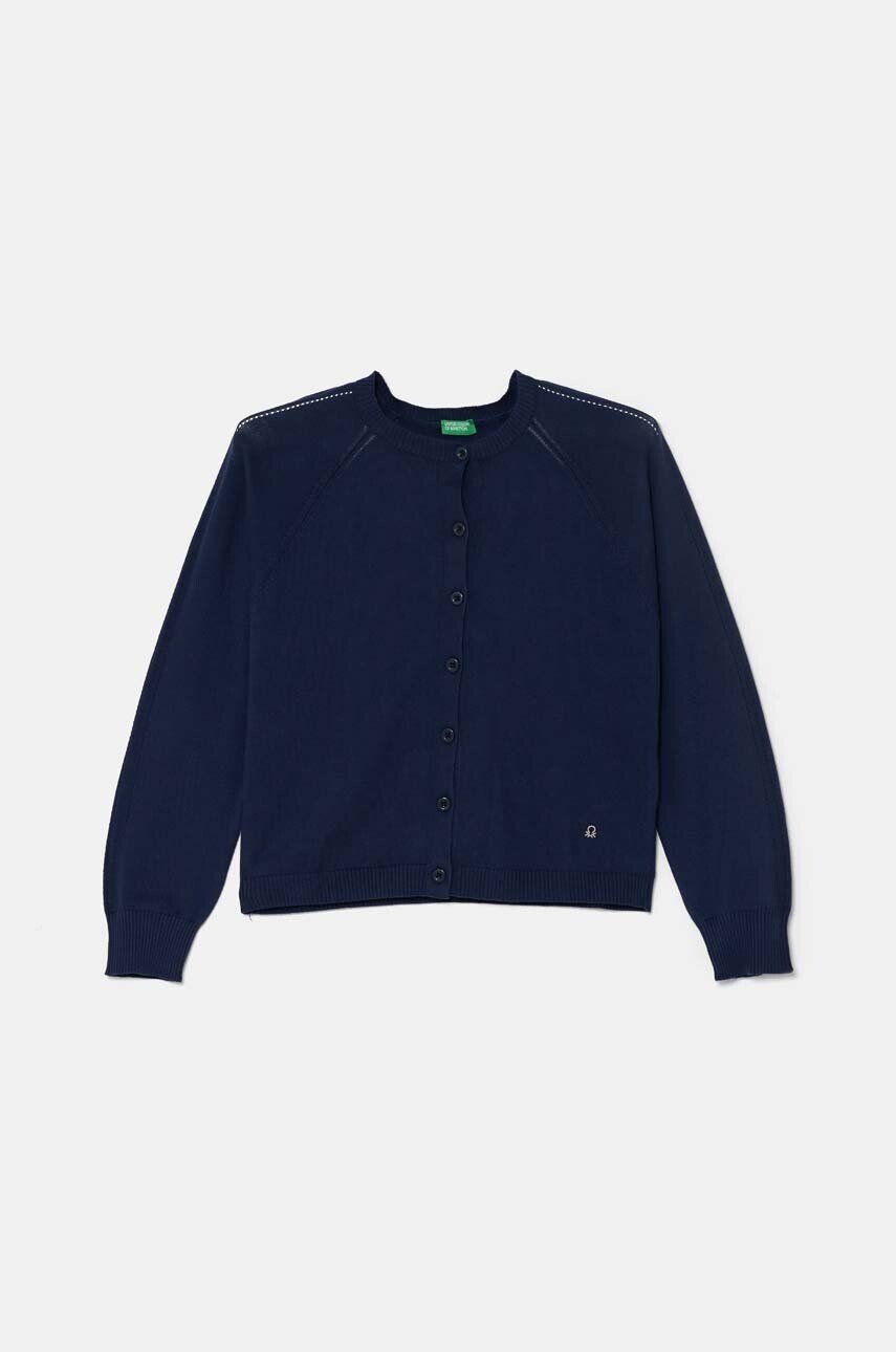 Хлопковый кардиган для мальчика United Colors of Benetton, темно-синий
Хлопковый кардиган для мальчика United Colors of Benetton, темно-синий