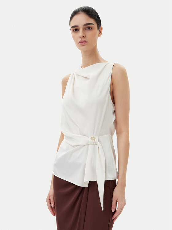 Блузка обычного кроя CFC0019901002 Rinascimento, экрю
Блузка обычного кроя CFC0019901002 Rinascimento, экрю