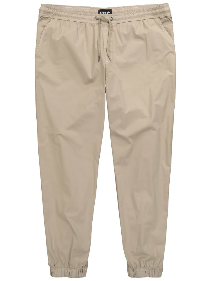 Men Plus Брюки без шнурков песочного цвета
Men Plus Брюки без шнурков песочного цвета