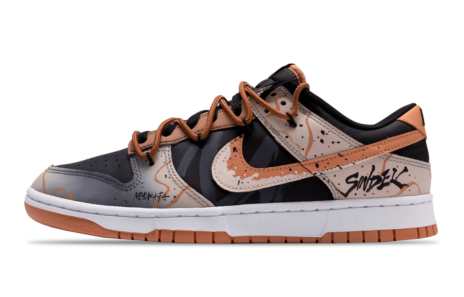 Кроссовки для скейтбординга Dunk мужские с низким верхом, черный, коричневый Nike
Кроссовки для скейтбординга Dunk мужские с низким верхом, черный, коричневый Nike