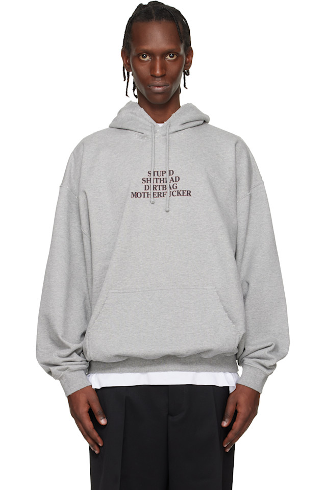 Vetements Серая толстовка с надписью 'mf', Серый, Vetements Серая толстовка с надписью 'mf'
Vetements Серая толстовка с надписью 'mf', Серый, Vetements Серая толстовка с надписью 'mf'