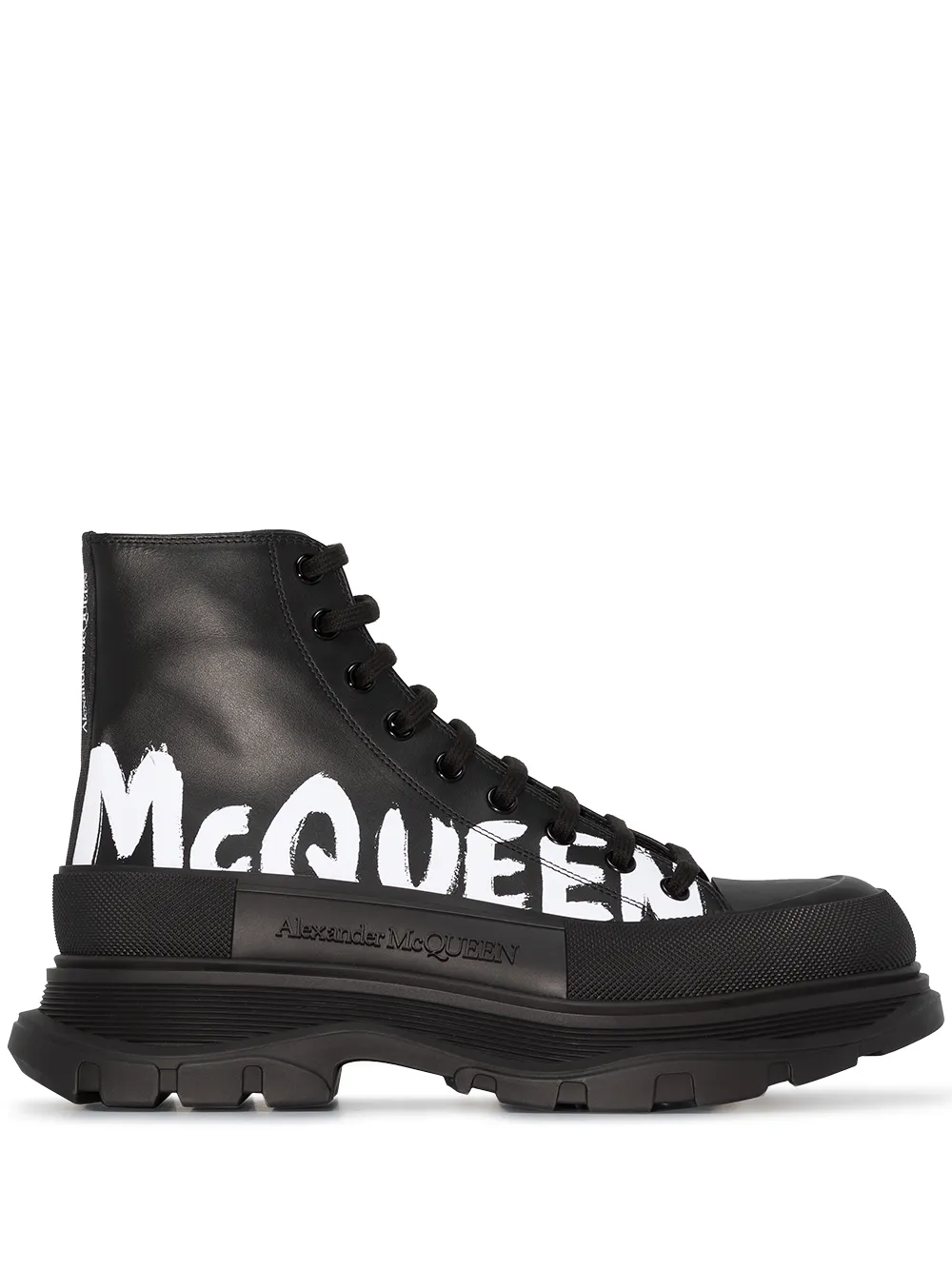 Высокие ботинки Tread Slick Alexander McQueen, черный
Высокие ботинки Tread Slick Alexander McQueen, черный